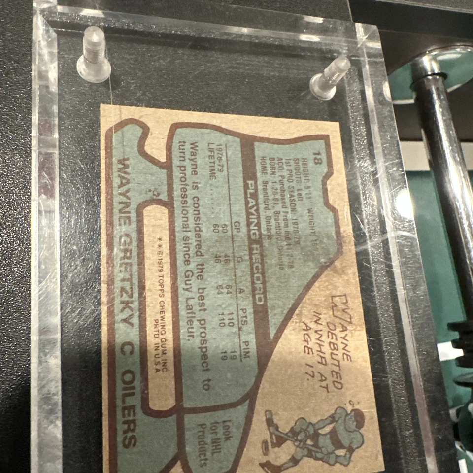 Wayne Gretzky 1979 Topps Rookie  - Image 3 of 4