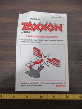 Vintage Atari 2600 lot of 9 books Zaxxon Bowling Pitfall Ice Hockey more