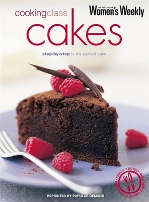 Cooking Class Cakes (The Australian Women's Weekly Essentials) Paperback Book
