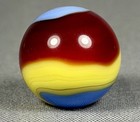 AKRO AGATE MINT 49/64" SUPERMAN MARBLE KILLER — photo 1