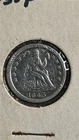 1843 P.   Sitting Liberty One Dime Silver