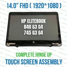 HP EliteBook 840 G3 14 Touch Screen LCD Display full assembly 821178-001