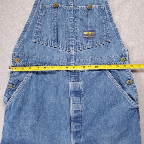 Vintage OshKosh B'Gosh Vestbak Union Made in USA Mens Demin Carpenter Overalls - Picture 10 of 20