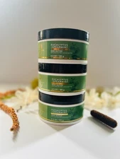 3x Bath & Body Works Aromatherapy Stress Relief Eucalyptus Spearmint Body Butter
