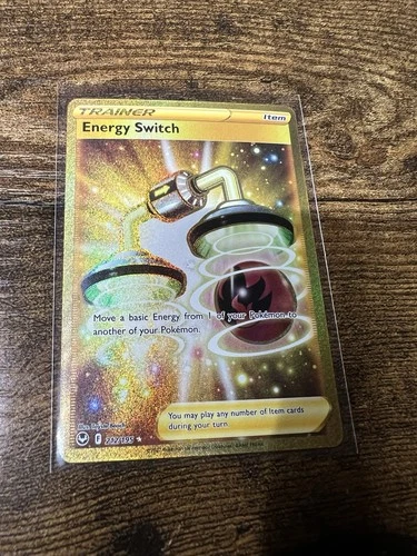 Energy Switch (Secret) 212/195 Swsh12: Sword & Shield - Silver Tempest Holo NM