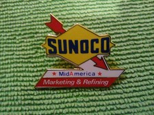 Sunoco Logo Mid America Marketing and Refining Pin