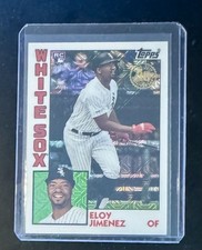 2019 Topps Update Silver Pack 1984 Topps Baseball Chrome Eloy Jimenez Rookie RC