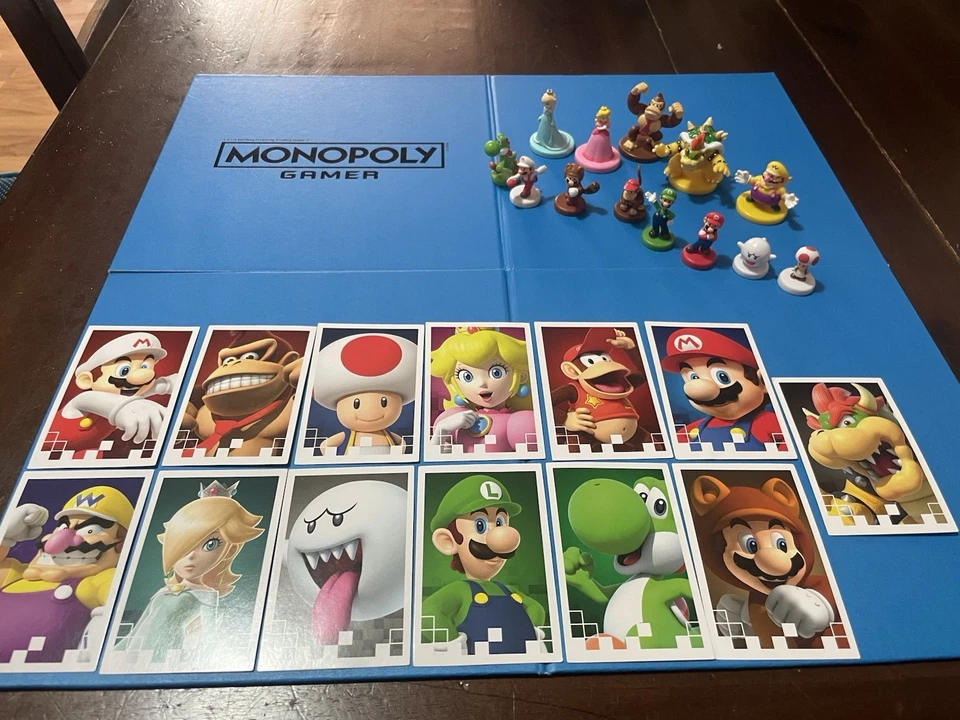 EVERY Nintendo Monopoly Gamer Character Power Pack Token for Hasbro Board Game ! - Image 2 of 3