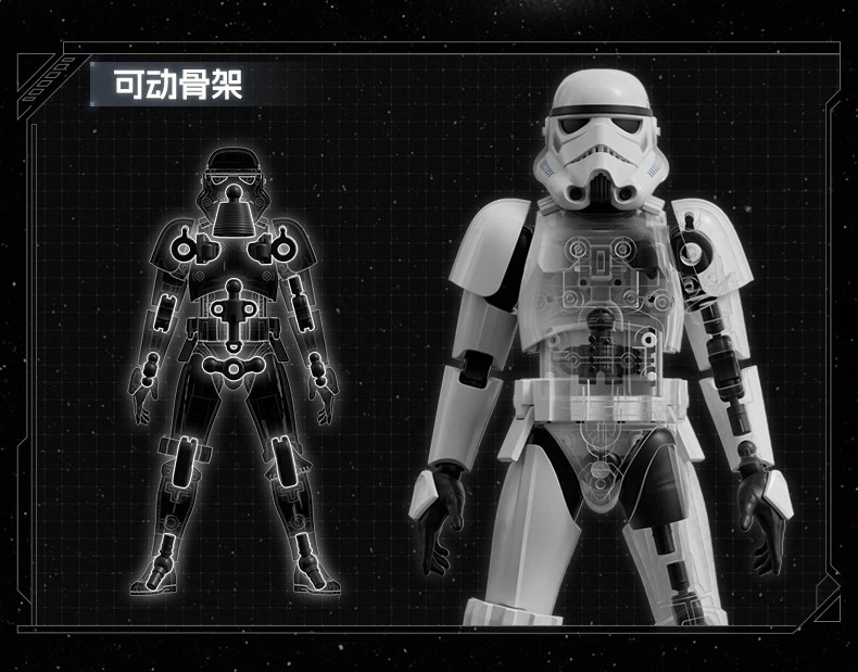 Figura de acción Blokees Star Wars Champion Class Stormtrooper nueva Foto 4 de 4
