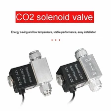 CO2 Solenoid Valve CO2 Decompression Meter Fish Tank DIY Cylinder Generator