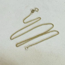 10" 1mm Solid 10K Yellow Gold Woven Wheat Chain Anklet Ankle Bracelet