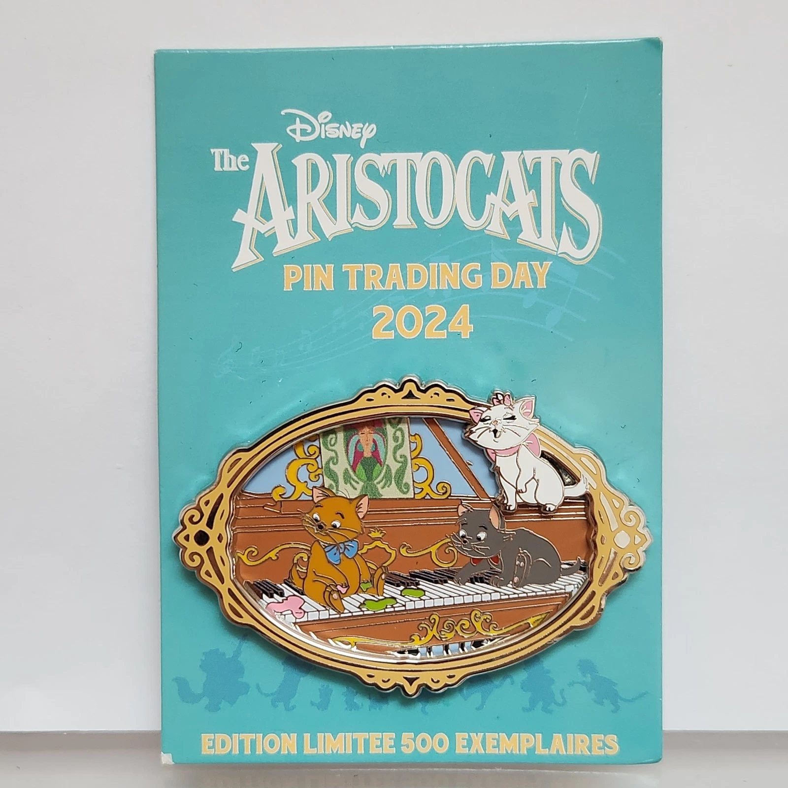 LE DLP Marie Berlioz Toulouse Aristocats Pin Trading Day DLRP Disney Paris 2024