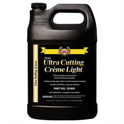 Presta Strata 133401 Ultra Cutting Creme Light Compound, 1 gal Can, White
