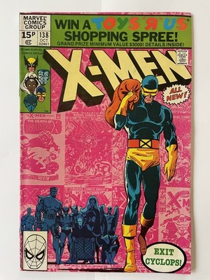 Uncanny X-Men #138 1980 VF 8.0 Cyclops leaves the X-Men  Byrne/Claremont