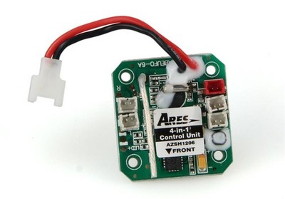 Ares / 4-in-1 Control Unit, Rx/ESCs/Mixer/Gyros: Ethos QX 75 / AZSH1206
