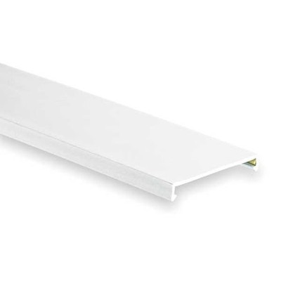 Panduit C3wh6-F Wire Duct Cover,Flush,White,3.25Wx0.37D