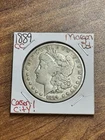 1889 CC Morgan Silver Dollar FN Fine - VF Key Date Carson City Mint Coin (14508)
