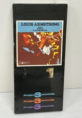 CD Project 3 Records Compact Disc Louis Armstrong Live Long Box NEW SEALED