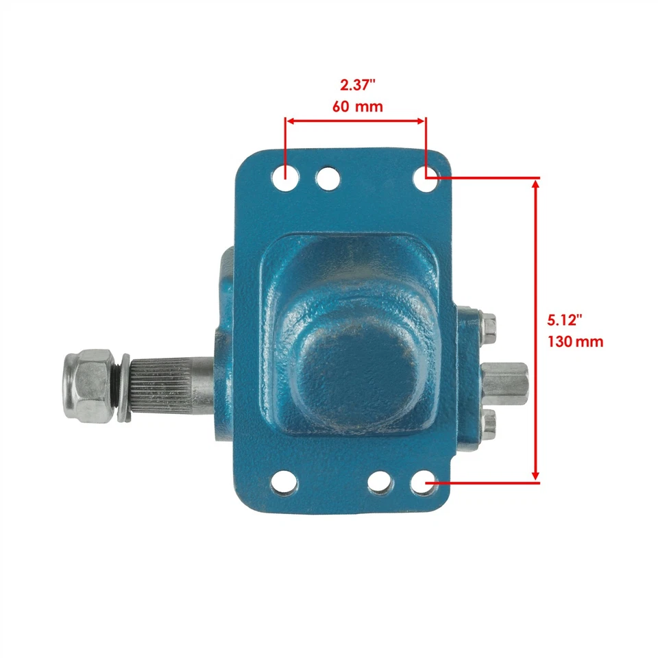 Manual Steering Column Gearbox for New Holland 1500 1700 Tractor SBA334010220  - Image 2 of 4