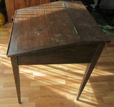 secrétaire ancien, XIXe siècle, genre rustique, 4 tiroirs, assez bon état 