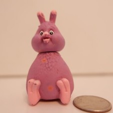 Vintage Teddy Ruxpin, Fob 3" PVC Figure 1986 Worlds Of Wonder VTG 80's Toys