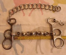 5 1/2" Waterford Schmetterling Pferd Gebiss. In Top Zustand.