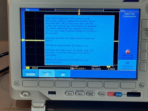 Tektronix MSO3054 500 MHz Digital Phosphor Oscilloscope with 8 SW options - Picture 7 of 10