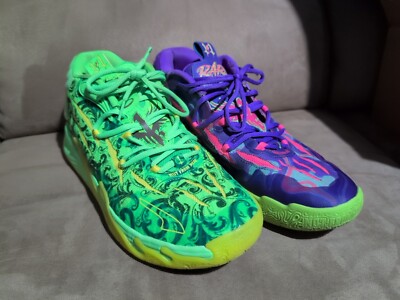 Puma Mb 03 Mismatch LaFrance And  Toxic Size 10.5 Melo Not From Here 1 Of 1