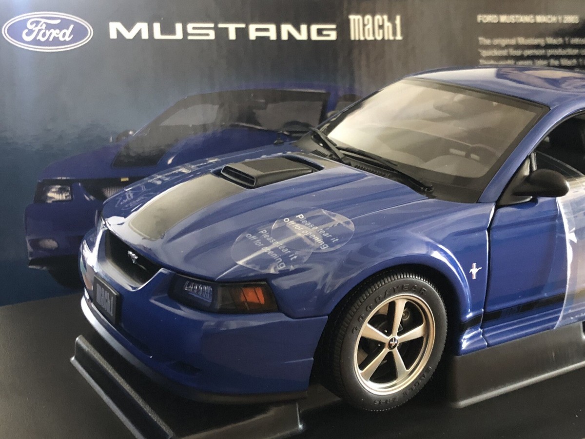 オートアート 1/18 FORD MUSTANG MACH1 '03 Blue オートアート 1/18 FORD MUSTANG MACH1 ´03 Blue