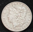1901 (P) Morgan Silver Dollar Nice Original Color VF++