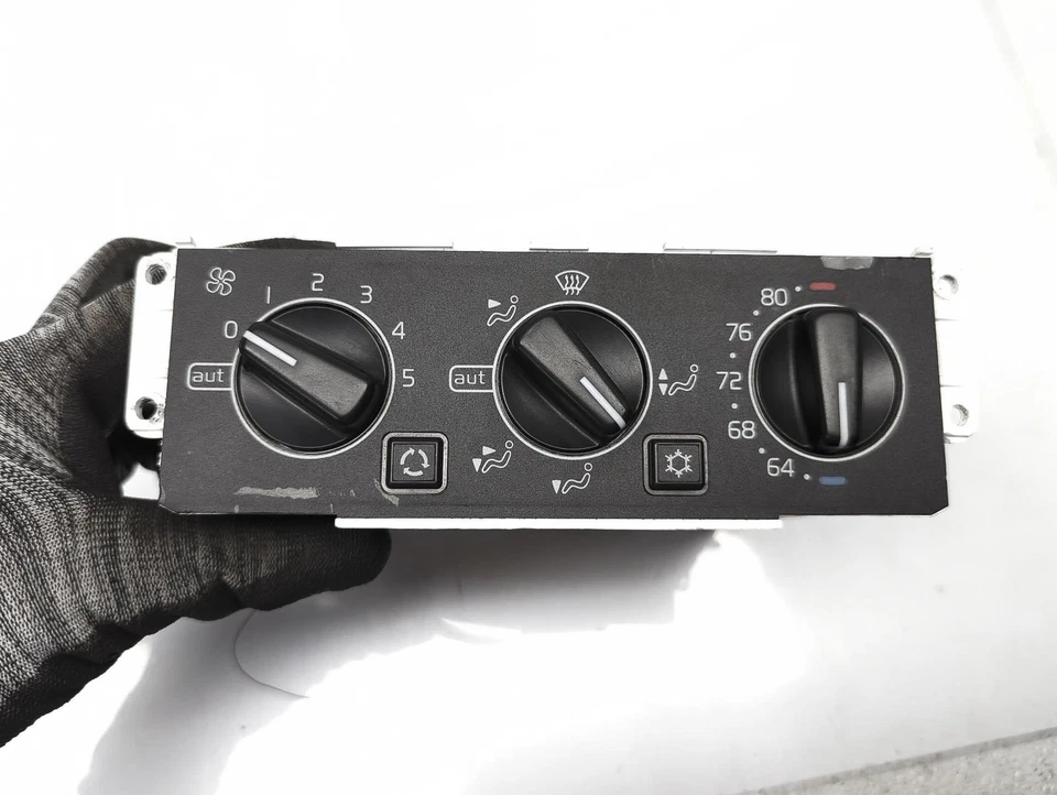 1988-1991 Volvo 780 Temperature Ac Heater Climate Control - 3522159 - Image 3 of 4