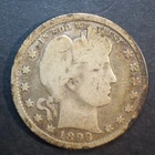 1899 *P* BARBER HEAD SILVER QUARTER * NICE* FREE SHIPPING! M2202
