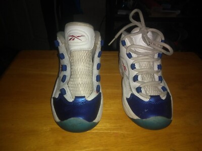 REEBOK QUESTION MID IVERSON x HARDEN SZ. 11 BOYS | eBay