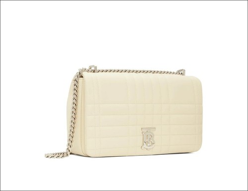 $2490 New Burberry Lola Shoulder Bag Handbag Crossbody Quilted Leather Medium - Picture 5 of 23