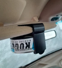 DIP can visor mount Skoal Copenhagen Rogue  holder Tobacco Tin Can  holder black