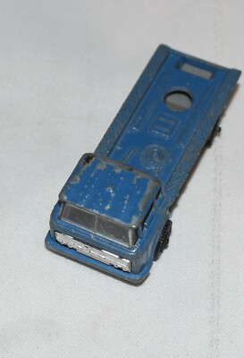 MAJORETTE DAF 2600 + Remorque - 1/100 - Fabrication Française - Bon État Vintage
