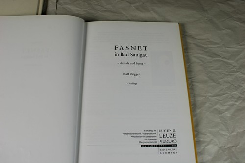 B10/ 2 ältere Bücher Thema Saulgau - Fasnet + Blick in Vergangenheit - ab 1994 - 第 6/14 張圖片