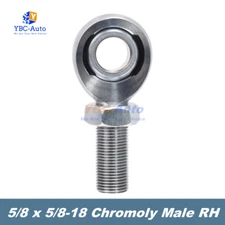 RH Chromoly Heim Joints Rod End 5/8"-18 Thread x 5/8" Bore with Jam Nut XMR10