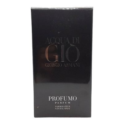 Giorgio Armani Acqua Di Gio Profumo Parfum 4.2 oz 125 ml Men Cologne Sealed