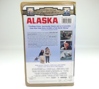 Alaska VHS Clamshell Tape Dreamworks 1996 Thora Birch Vincent