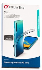 Custodia protettiva Cellularline Fine Samsung Galaxy A9 2018 cellulare back case cover