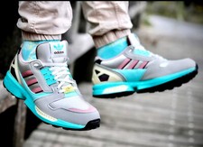 adidas ZX 8000 Mexiko Grey Metallic Sneaker, ...