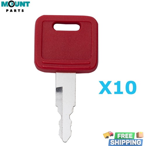 Heavy Equipment Key For JD H800 also Fits Case Hitachi Holland 10 Keys