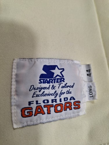 Vintage Starter Florida Gators Baseball Jersey White Size 44 SEC #7 Lopez issued - Picture 3 of 10