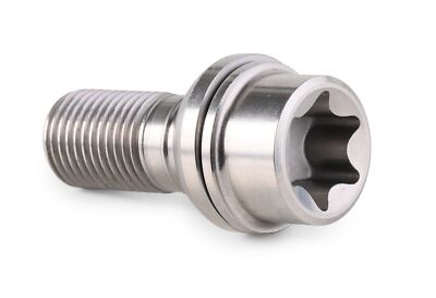 Titanium Wheel Lug Bolts M14x1.5 for Audi VW Aerospace Grade 6AL4V Titanium