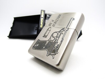 Walther P.38 Pistol Gun Bullet Zippo 1994 MIB Rare | eBay