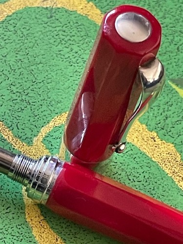 Montegrappa Red Symphony Ballpoint Pen - Picture 3 of 6