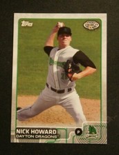 2015 Topps Pro Debut, Dayton Dragons - NICK HOWARD