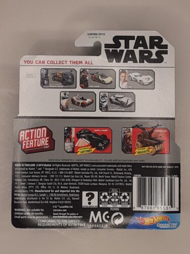 Star Wars Hot Wheels - THE MANDALORIAN Die-Cast Character Car (1/7) - Picture 2 of 5