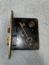 Antique Russwin Interior Mortise Lock Door Hardware  Salvaged